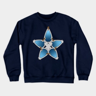 Aqua Wayfinder Crewneck Sweatshirt